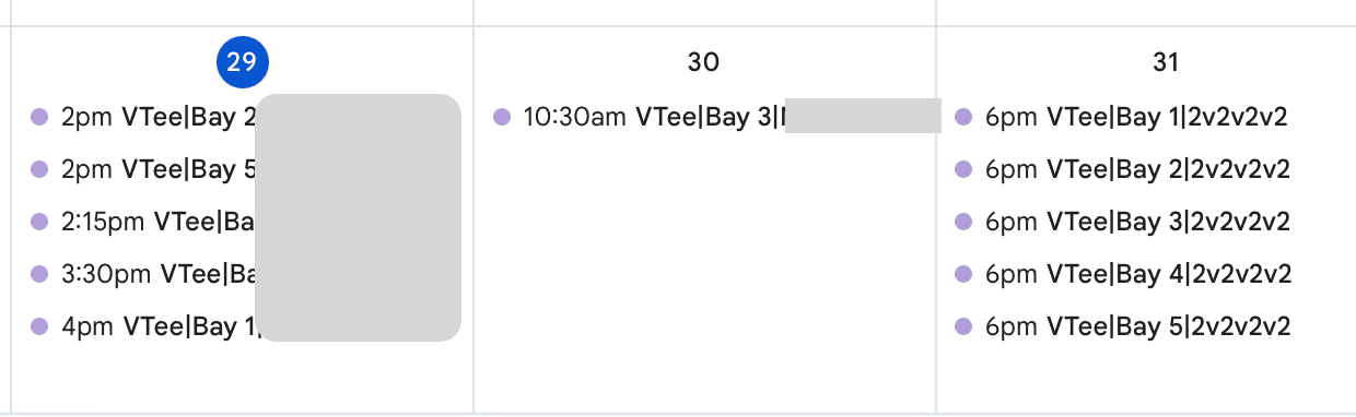 Google Calendar Sync