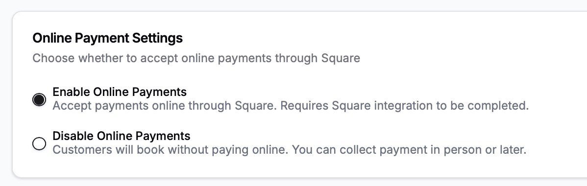 Flexible Payment Options